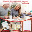 Spiareal 12 Pcs Christmas 3-in-1 Highlighters Pens Bulk Multicolor Xmas Highlighter Marker Christmas Tree Santa Claus Snowman Fluorescent Pens for Holiday Gifts Xmas Stocking Fillers (Novelty Style)