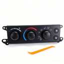 muge racing P55056569AD Front AC Heater Climate Control Module Compatible with 2006-2008 Dodge Ram 1500, 2500 & 3500, 2008-2011 Dodge Dakota Replaces P55056569AD, P55056569AC