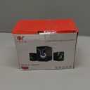 OR O R O W OROW Computer Speakers,Mini PC Speakers with Subwoofer,2.1 Desktop Speaker with RGB Lights,USB Powered, Stereo Sound,Gaming Speakerwith 3.5mm Aux Cable for Monitor/Laptop/Tablet(S212) (Black)