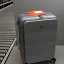 Hanke Hardside Expandable Carry On Luggage, 20 Inch Top Opening Trunk Luggages with Spinner Wheels, All-PC Hard Shell Carry-On Suitcase, Lightweight & TSA Airline Approved (Grey, 46L)