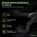 5058172AF Upper Radiator Coolant Hose Compatible with Jeep Patriot Compass 2007-2017 Dodge Caliber 2007-2012 Replacement for 5058172AE 5058172AH 5058172AF 5058172AG 5058172AI 5058172AJ