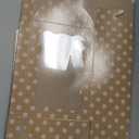 Polka Dot Cookie Boxes - 20 Pack - Brown with White Polka Dots Bakery Gift Box with Window - for Pastries, Cupcakes, Strawberries, Macarons, & Treats - Large Size Easily Fits a Dozen Cookies