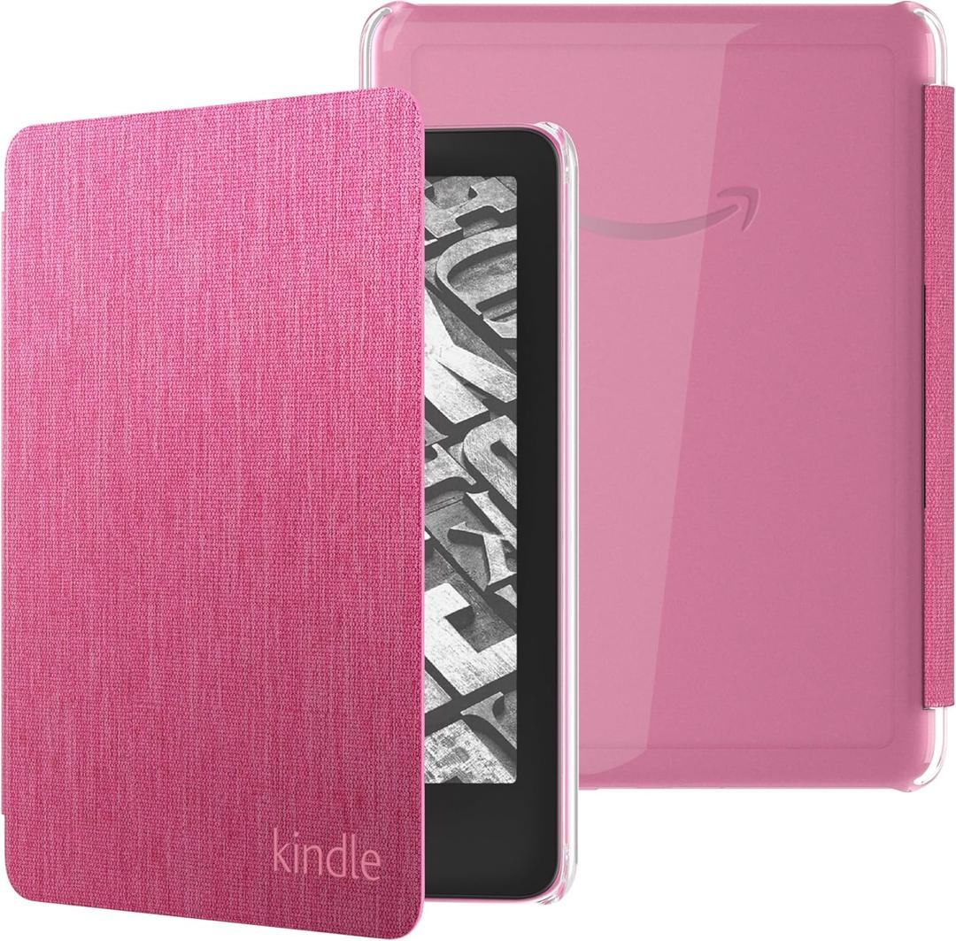 Clear back case for Kindle Paperwhite (2024 Release) and Kindle Colorsoft - Fabric