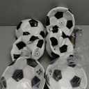 6 Pack Soccer Balls with Pump Needle, Size 3/4/5 Soccer Training Ball Practice for Kids,Youth and Adults, Soccer Ball Bulk