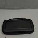 Orzly Carry Case Compatible with Nintendo Switch and New Switch OLED Console - Black Protective Hard Portable Travel Carry Case Shell Pouch with Pockets for Accessories and Games