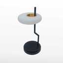 Touch Control Bedside Table Lamp  Dimmable Nightstand Lamp with Outlet for Bedroom, Living Room, and Office