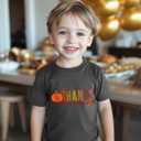 Funny Thanksgiving Shirts for Kids Toddler Boys Girls Turkey Pumpkin Graphic T-Shirt Clothes Tops Tee 2-8 Years