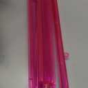 All-in-One Tile Rack & Pusher, Clear Acrylic Mahjong Combo, Modern American Majiang Tile Set of 4 (Pink)