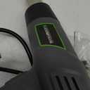 Genesis GHG1500A Dual Temperature Heat Gun Kit With Fast Heat High And Low Settings 572F/1000F, Air Reduction Nozzle, Reflector Nozzle, And Two Deflector Nozzles 