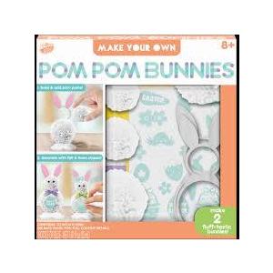 The Anker Art™ Make Your Own Pom Pom Characters Kit, Set Of 2