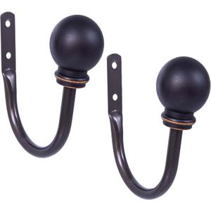 Kenney KN74808V1 Chelsea Holdbacks, One Size, Oil Rubbed Bronze
