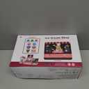 Ice Cream Toys Set, Pretend Play Shop Store, Ice Cream Counter with Light, Ice Cream Maker Playset, Cashier Toy with Sound, Kitchen Accessories Fake Food&Card, Gift for Toddlers Girls Boys 3+