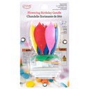 Flower BDay Candle