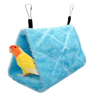 Parrot Hideaway Bed Parrot Plush Hammock Warm Material for Pet Sleep Bed, 7 inches