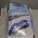 ASKPULION Family-Sized 2 Person Inflatable Snow Tube Sled, Heavy Duty Snow Tubes for Sledding with Premium Canvas Cover for Kids Adults, Winter Outdoor Snow Toys Gift for Children Family