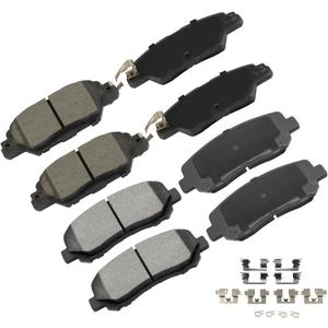 cciyu D1623 & D1846 Front & Rear Ceramic Disc Brake Pads Kit For Mazda CX-5 2016-2021