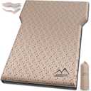 M KARMATER Self Inflating Car Sleeping Pad for Camping, Thick Memory Foam Car Camping Mattress with Pillow, 9.0 R-Value SUV Mattress Camping Bed Suitable for Car Travel, Hiking, Backpacking