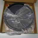 Korean Style BBQ Grill Pan with Maifan Coated Surface Non-stick Smokeless Barbecue Plate for Indoor Outdoor Grilling 32x32cm