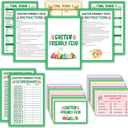 Easter Friendly Feud Game, Funny Easter Party Games, Spring Friendly Feud Trivia Quiz for Family Adults, Spring Bunny & Eggs Holiday Party Supplies -14