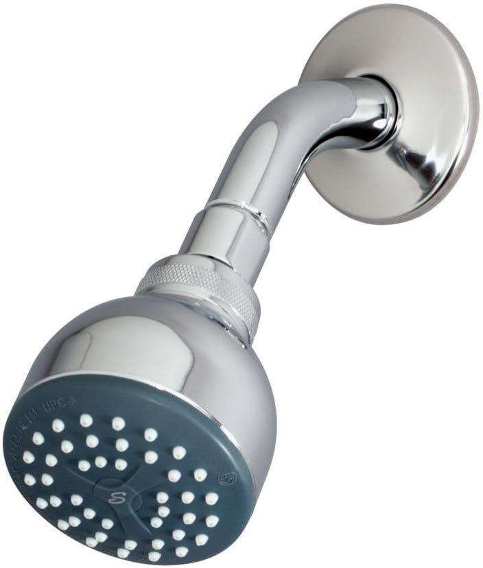 Symmons 4-141-1.5 1-Spray 2.8 in. Fixed Showerhead in Polished Chrome (1.5 GPM)