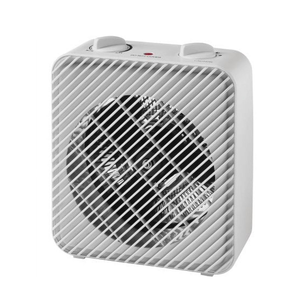 Pelonis 1500W Electric Fan-Forced 3-Speed Space Heater, White, Indoor Use