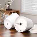 2025 New Wine Bottle Lamp,LED Cordless Cork Lights Rechargeable via USB-C for Liquor Bottles,3 Color Small Dimmable Touch Decorative Lamp for Home Bar Decor,Office&Bar,Restaurant(White)