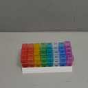 Monthly Pill Organizer 2 Times a Day, one Month Pill Box AM PM, 30 Day Pill Case Small Compartments to Hold Vitamin and Travel Medicine Organizer, 31 Day Pill Organizer, 4 Week Pill Cases