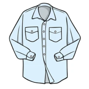 Men's Long Sleeve Dark Blue XL 