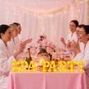 Honoson 8 Pcs Spa Party Decorations Lights up Sign 6.42 Inch Spa Theme LED Neon Sign Marquee Lights Supplies for Women Girls Day Makeup Sleepovers Slumber Birthday Party Decor