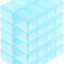 GLEAVI Small Airtight Pill Storage Boxes - Portable Travel Tablet Organizer with 5 Compact Containers for Daily Medication Lightweight and Durable Household Pill Cases 2.91X2.44X0.78In