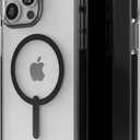 ZAGG Santa Cruz Snap iPhone 15 Pro Max Case - MagSafe Phone Case, Drop Protection (13ft/4m), Durable Graphene, Anti-Yellowing, and Scratch-Resistant Phone Case, Black