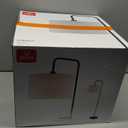 GLOBE Electric 67065 58" Floor Lamp, Black, Dark Gray Velvet Shade, On/Off Socket Rotary Switch, Living Room Dcor, Reading Light, Home Essentials, Bedroom, Office Accessories