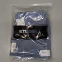 Women's Jean Skorts High Waist Wrap Asymmetrical Hem Mini Skort Stretchy Trendy Casual Denim Skirt Shorts (Blue, S)