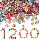 Gionlion 1200+Pcs Colorful Round 4x7mm Letter Beads for Bracelet Making, Acrylic Alphabet Beads for Jewelry Making, DIY Friendship Bracelets with Gold Letters on Colorful Beads