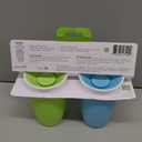 Munchkin Sippy Cups for Toddlers 1-3, Spill Proof Miracle 360 Cup, 10 Ounce, 2 Pack, Green/Blue