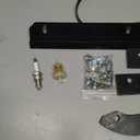 Snowblower Paddles 06720-V10-030, Scraper 76322-V10-020, V-Belt 22431-V10-013 for Honda HS520 520 HS720 Snow-Thrower with Hardware Kit