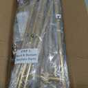 Interchangeable Bow & Star Top Gold Easel Stand for Sign, 62"–47" Height Adjustable Heavy Duty Wedding Easel Stand with 3 Display Modes — Perfect for Welcome Signs, Christmas Decor, Parties & Events