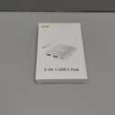 Acer USB C to HDMI Adapter, 4K USB C Hub with 100W PD, USBA 3.0 Port, HDMI to USBC Multiport Digital AV Converter for MacBook Pro/Air, iPad, Tablets, TV, Monitor and More (Silver)