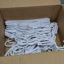 100 Pack White Kids Hangers 11.6 Inch - Baby Clothes Hangers for Toddler & Child, Durable Plastic Children's Hangers for Closet, Pants, Coats, Skirts (Non-Slip, Space-Saving)
