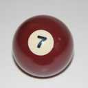 BuyBocceBalls Listing - EPCO Replacement Ball #7 Economy Regulation Billiard or Pool Set, 5.75oz, 2.25" diam