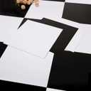 Alow Peel and Stick Floor Tile, 20pcs Black and White Self -Adhsive Peel and Stick Flooring Waterproof, Vinyl Flooring Easy to stall for KitchenToilet RV(1212in)