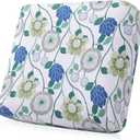 Smiry Printed Couch Cushion Covers, Stretch Soft Couch Covers for Sofa, Washable Non-Slip Sofa Slipcover Furniture Protector for Indoor and Outdoor (Backrest M, Light Green)