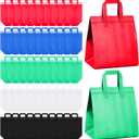 Hushee 200 Pcs Insulated Take out Bags Bulk Thermal Insulation Take Away Bags Disposable 10.24x11.02x6.69 Inch for Grocery Lunch Hot Cold Frozen Food Delivery Shipping Cooler(Colored)