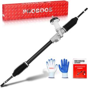 PHOBOOS Electric Power Steering Rack and Pinion Assembly Compatible with Hyundai Accent 2012-2017 L4 1.6L & Kia Rio 2012-2017 L4 1.6L. New Unit, Leak Resistance, Direct Fit, Ref. 242405