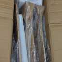 Ceiling Fans with Lights and Remote,52 Inch Unique Wood Ceiling Fan with Noiseless Reversible DC Motor,3 Blades,3 Downrods, for Farmhouse, Patio Living Room, Bedroom, Office, Indoor Outdoor Raw wood