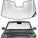 Pigenius Windshield Sun Shade for Kia Soul Wagon 2020-2025, Reflective Aluminum Film Front Window Sunshade