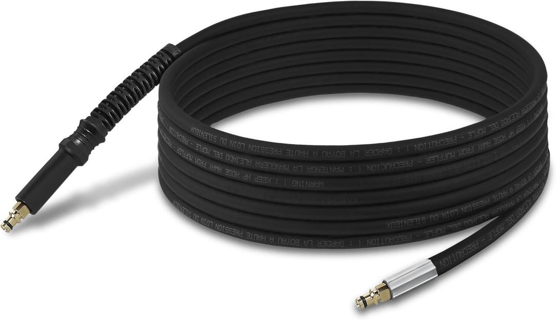 Krcher - Replacement Extension High Pressure Hose for Krcher - Electric Pressure Washers - 25-Feet