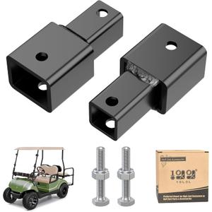 10L0L Golf Cart Shock Extenders - Heavy Duty Rear Shock Extension for Yamaha G29 JR6-F2210-00 (JR6-F2210 Adapter)