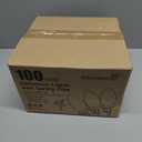 C9 Christmas Lights Outdoor with 100 Spring Clips 65FT 100LED, C9 String Lights Waterproof Connectable for House Roof Patio Yard Windows Xmas Tree Outdoor Christmas Light Decorations, Warm White