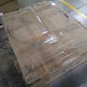 LITTLE TREE Round Dining Table for 4-6 People, 47 Inches Dining Room Table with Wooden Pedestal Base, Circle Kitchen Tables for Dining Room, Kitchen, Living Room, Rustic Brown